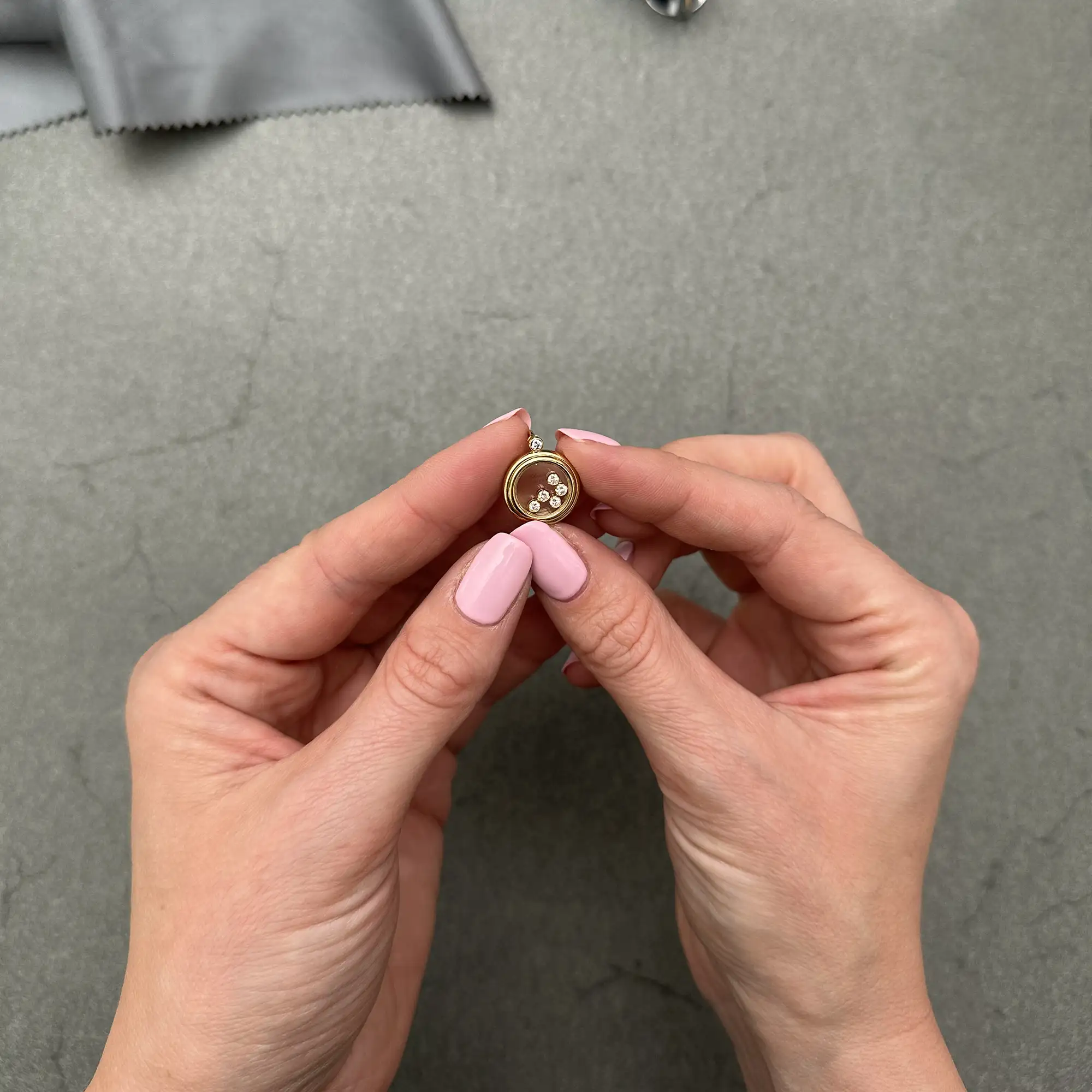 Anhänger Happy Diamonds - Chopard - Gelbgold - gebraucht kaufen