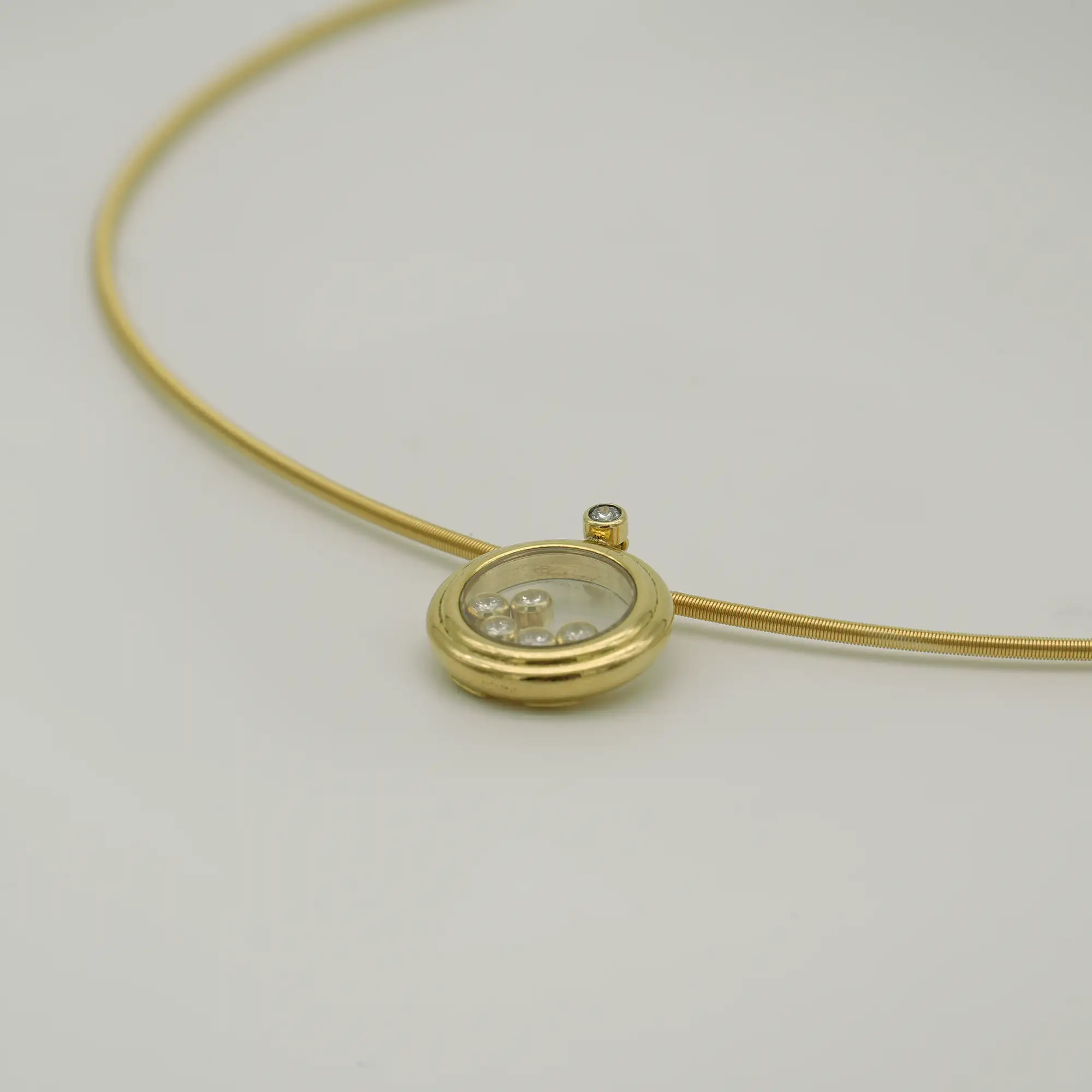 Anhänger Happy Diamonds - Chopard - Gelbgold - gebraucht kaufen