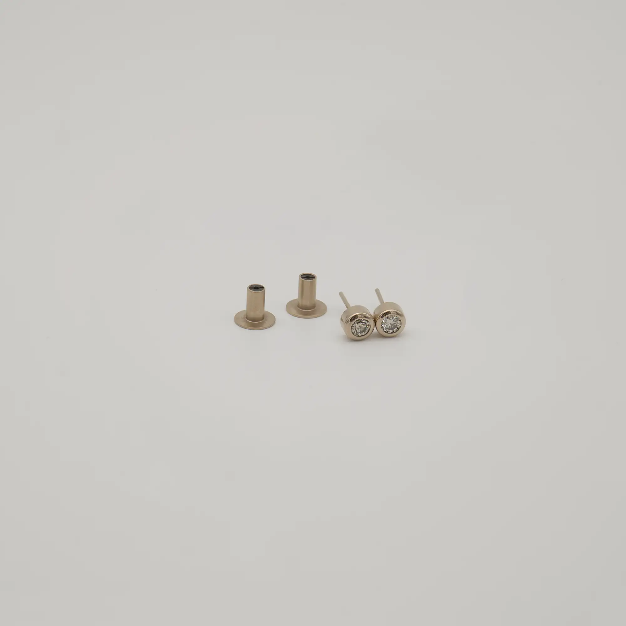 Ohrstecker Brillant Akzent - Niessing - Rosewood - gebraucht kaufen